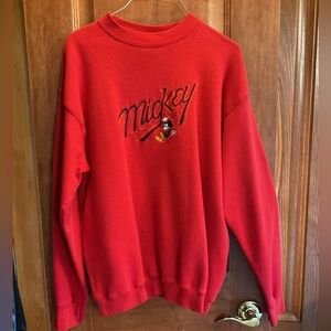 Vintage 90’s Mickey Mouse Sweatshirt, Size Large